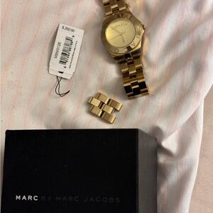 Marc by Marc Jacobs Gold Tone Watch